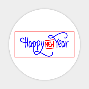 Happy New Year Magnet